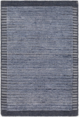 Surya Yasmin 10' X 14' Eco-friendly Scandinavian Modern Handmade Rug - Luxurious Comfort For Your Home Black Recycled Pet Yarn Ymn2303-69