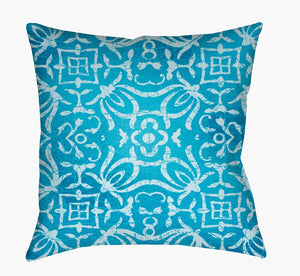 Livabliss Yindi Woven Polyester Square Accent Pillow Global Eclectic Pattern for Sofa or Chair YN001-2020