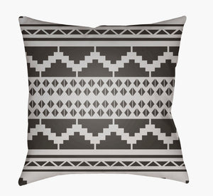 Livabliss Yindi Artisan Woven Throw Pillow Global Pattern Polyester Insert for Boho Living YN036-1818