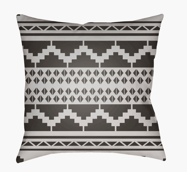 Livabliss Yindi Artisan Woven Throw Pillow Global Pattern Polyester Insert for Boho Living YN036-1818