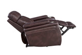 Parker House Parker Living Royce - Fantom Brown Power Recliner Fantom Brown 88% Polyester / 12% PU (W) MROY#812PH-FNB