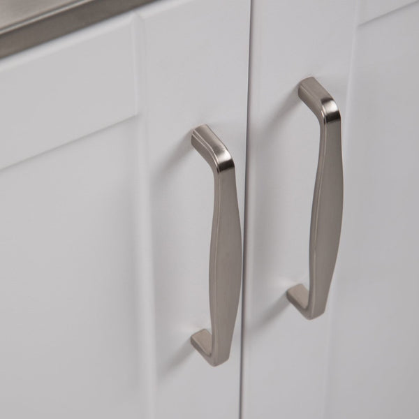 English Elm Reed Deluxe 28" Laundry Cabinet With Pull-Out Faucet, Stainless Steel Sink & Ample Storage Solutions B136P158813-GIGA