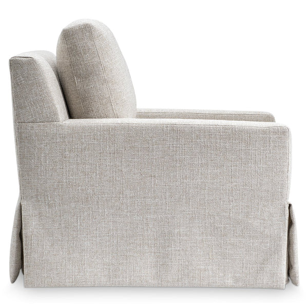 Bernhardt Bernhardt Sutton Swivel Accent Chair Tailored Fabric Upholstery for Living Rooms P5752SA