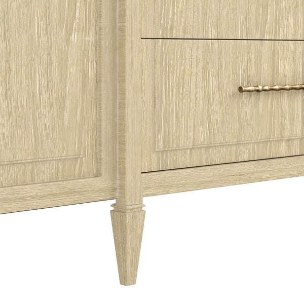 A.R.T. Furniture Eave Credenza with Luxurious Marble Top - Elegant Wood Storage for Dining & Living Room Display 436252-1825