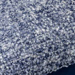 Surya Yarns 18"L X 18"W Modern Accent Pillow - Durable, Machine Washable, Global Style For Your Home Denim Blue Polyester,Polyester Yns003-2020p