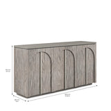 A.R.T. Furniture Vault Credenza 285252-2354 Gray 285252-2354