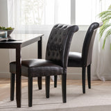 Christopher Knight Home® - Noble House - - Broxton Kd Tuft Dining Chair 2 Piece S/Set