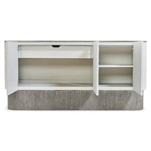 Bernhardt Bernhardt Monolith Buffet Millstone & Puma Two-Tone Rustic Modern Sideboard With Soft-Close Doors 343134