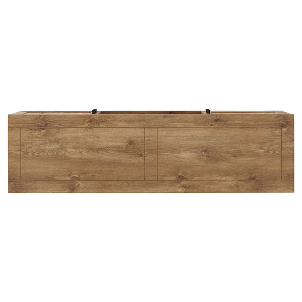 Homelegance By Top-Line Brennen TV Stand for TVs up to 65" Oak Wood