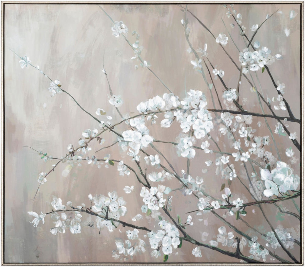 Livabliss Yoshino Traditional Canvas Wall Art Slim Profile Framed Print for Living Room Gallery YOH001-3228