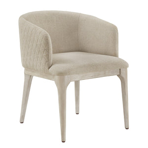 Homelegance By Top-Line Catalina Heathered Dining Chair Beige Rubberwood