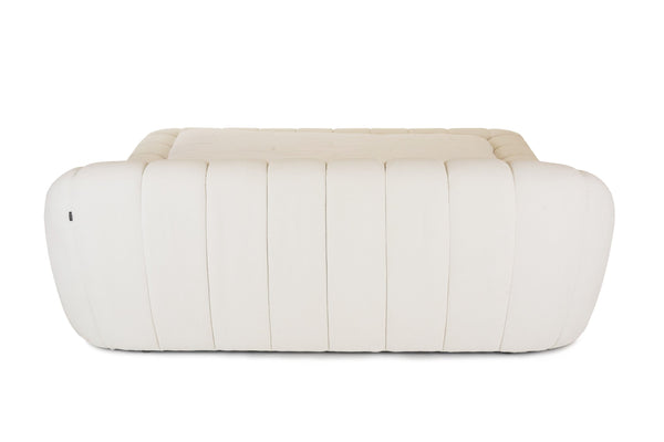VIG Furniture Divani Casa Yolonda - Modern Off-White Fabric Bed VGEV-A127-BED-OFFWHT