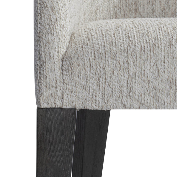 Bernhardt Bernhardt Prado Arm Chair — Fully Upholstered Rustic Modern Seat With Porcini Ash Legs, Curved Arms, Durable Construction 324546B