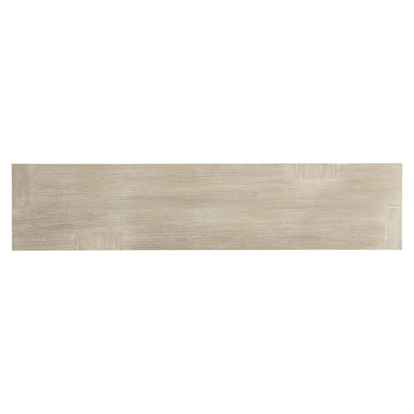 Bernhardt Bernhardt Darsa Console Table With Wire‑Brushed Oak Finish, Asymmetrical Sculptural Design, 72"W 507910