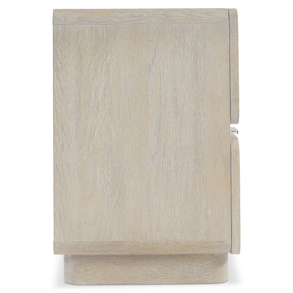 Bernhardt Bernhardt Antibes Dresser Roz Rustic Oak — 6-Drawer Rustic Modern Chest With Graphite Pulls, 68"W 350054