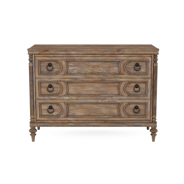 A.R.T. Furniture Architrave Bachelor’S Chest - Elegant Almond-finished Pine With Cedar-lined Drawers & Bronze Hardware Brown Material, Pine Solids And Veneer,Metal 277158-2608