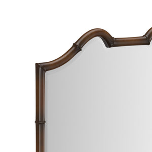 A.R.T. Furniture Harbor Accent Mirror - Lakeside Charm with Bamboo Detailing, Elegant Design for Modern & Classic Spaces 338120-2731