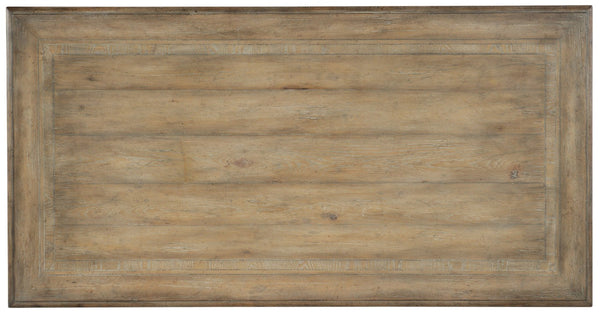 Hooker Furniture Castella Rustic Writing Desk With Scroll Base, Antique Slate Finish, Keyboard Drawer & Organized Storage 5878-10459-80