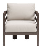 Bal Harbor Armchair White 704040 Zuo Modern