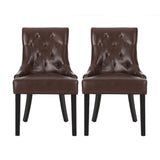 Christopher Knight Home® - Noble House - Cheney Contemporary Tufted Dining Chairs - Set of 2