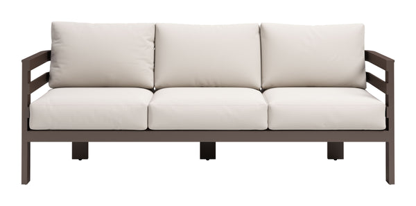 Bal Harbor Sofa White 704041 Zuo Modern