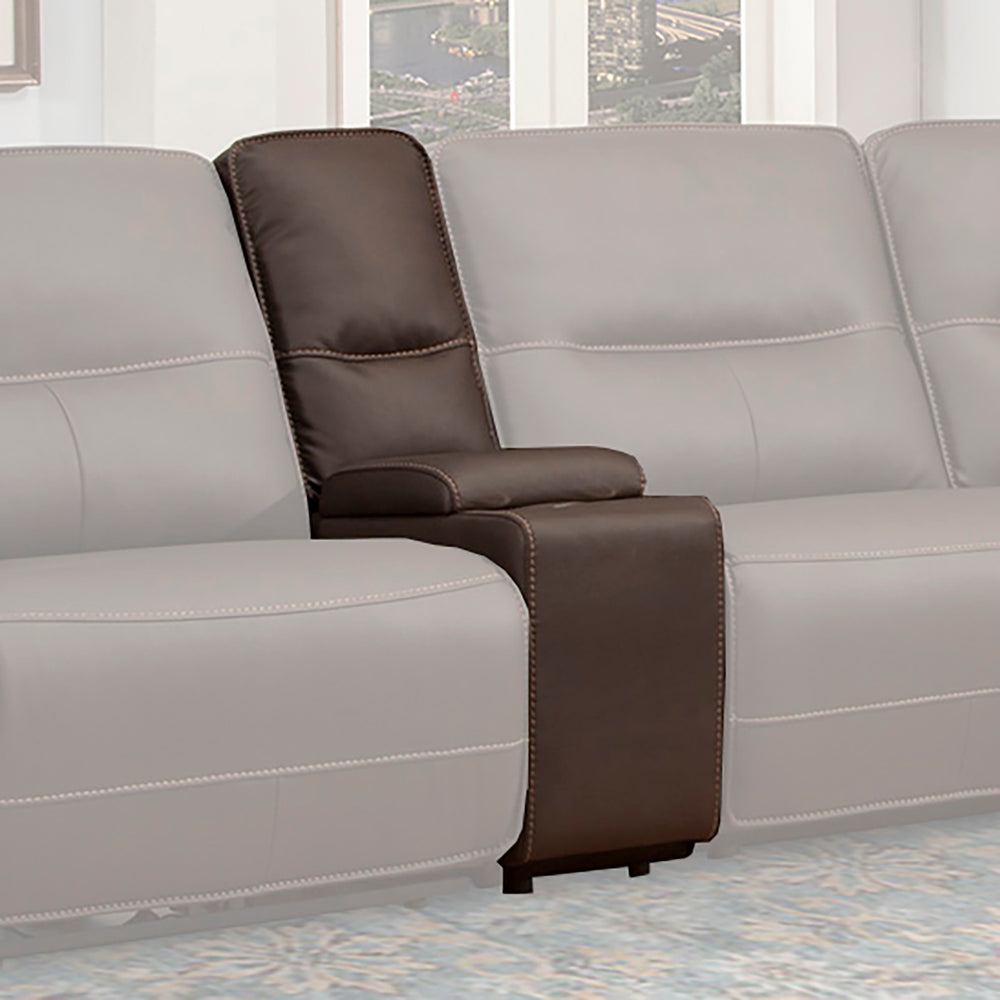 Parker House Parker Living Spartacus Recliner - Classic Comfort With Power Recline And Plush Upholstery For Relaxation Dark Brown 70% Polyester,30% Pu (W) Mspa#810-cho