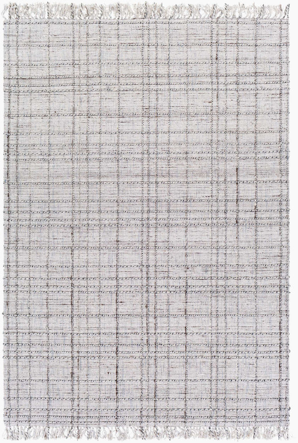 Surya Yorkville 10' X 14' Handmade Rug - Modern Decor, Exquisite Hand Loomed Design, Luxurious Viscose & Wool Pale Blue Viscose,Wool,Polyester Yrk2301-81012