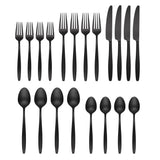 Lenox Cambridge Nylah Black 20-Piece Flatware Set NO COLOR METAL 513920CKW12R