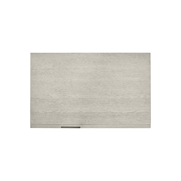 Bernhardt Bernhardt Tempo Nightstand With Wire-Brushed Oak, Satin Nickel Aluminum Base, Soft-Close Drawer & Usb Charging 346219L