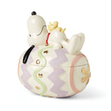 Lenox Peanuts Easter Snoopy Covered Candy Dish Multi, IVORY PORCELAIN 895685