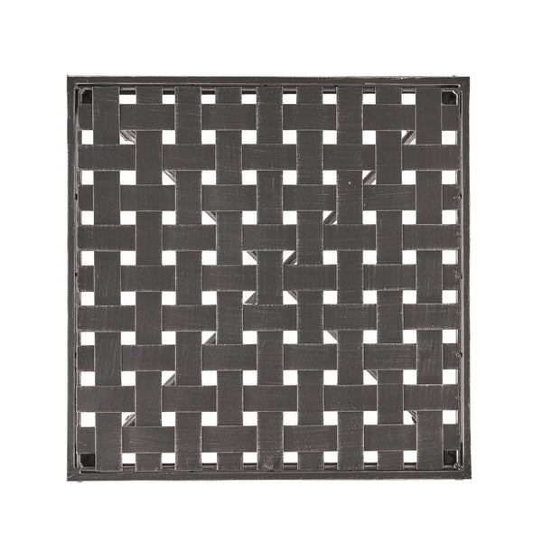 English Elm Christopher Knight Home® - LUNA Black Iron End Table – Powder-Coated Modern Accent Table 16.75"W x 16"H, Durable Stylish Decor 57637.00