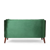 Christopher Knight Home® - Noble House - Holasek Contemporary Velvet Upholstered Tufted Loveseat