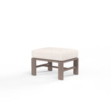 Laguna Ottoman in Canvas Natural, No Welt SW3501-OTT-5404 Sunset West