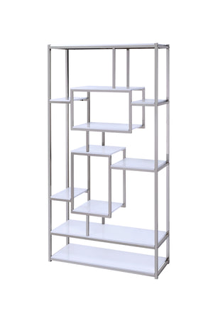 Steve Silver Alize Bookcase White AZ250BW