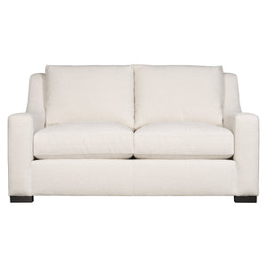 Bernhardt Bernhardt Germain Loveseat — Compact 66" Two-Seater With Plush Cushions, Wood Legs & Toss Pillows - Made to Order B2665A