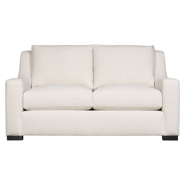 Bernhardt Bernhardt Germain Loveseat — Compact 66" Two-Seater With Plush Cushions, Wood Legs & Toss Pillows - Made to Order B2665A