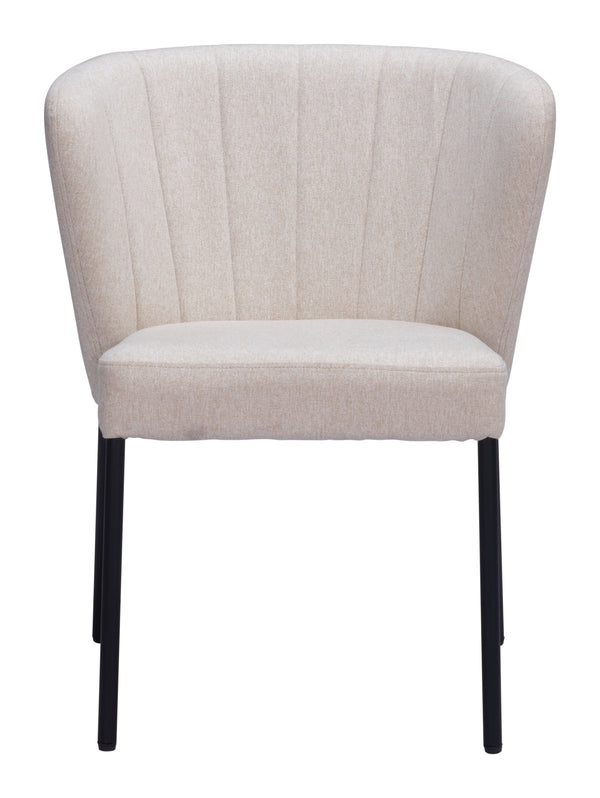 Aimee Dining Chair - Set of 2 Beige 109678 Zuo Modern