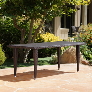 Christopher Knight Home® - Noble House - - Dominica 33*75 Rect Table - Pvc