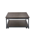 English Elm Steve Silver - Prescott - Lift-Top Square Cocktail Table - Brown