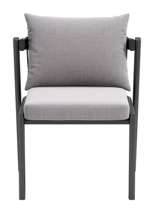 Horizon Dining Chair - Set of 2 Gray 704008 Zuo Modern