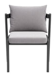 Horizon Dining Chair - Set of 2 Gray 704008 Zuo Modern