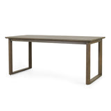 Christopher Knight Home® - Noble House - Nibley Outdoor Acacia Wood Dining Table