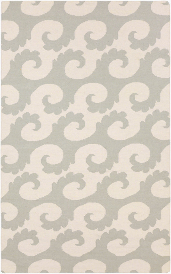 Surya Yacht Club Ytc-2012 Coastal Inspired Handmade 2' X 3' Wool Rug - Durable Beach Decor Charm! Ivory Wool Ytc2012-811