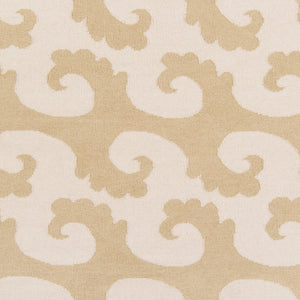 Surya Yacht Club Ytc-2012 Coastal Inspired Handmade 2' X 3' Wool Rug - Durable Beach Decor Charm! Tan Wool Ytc2014-268