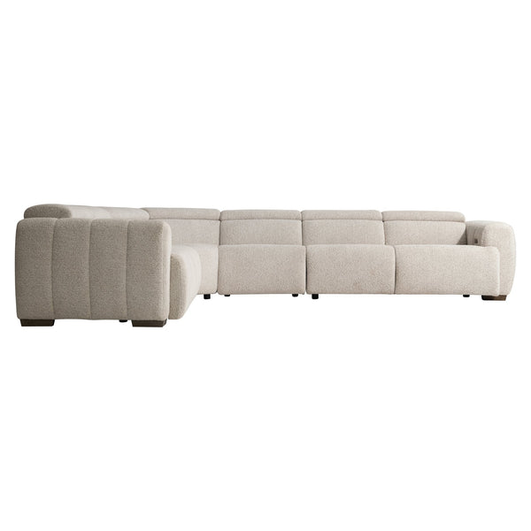 Bernhardt Bernhardt Aldo Sectional With Power Motion, Usb Ports, Channel Detailing, Award-Winning Design Comfort K1975