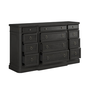Atrium 12 Drawer Dresser - Classic Storage Solution with Cedar-Lined Drawers and Elegant Finish