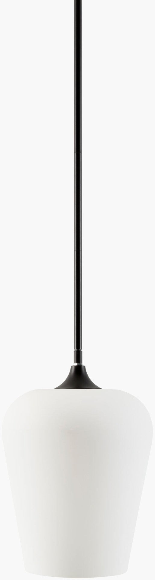 Livabliss Yueva Minimalist Metal Glass Pendant Light for Dining Rooms and Modern Entryways YUEV-019