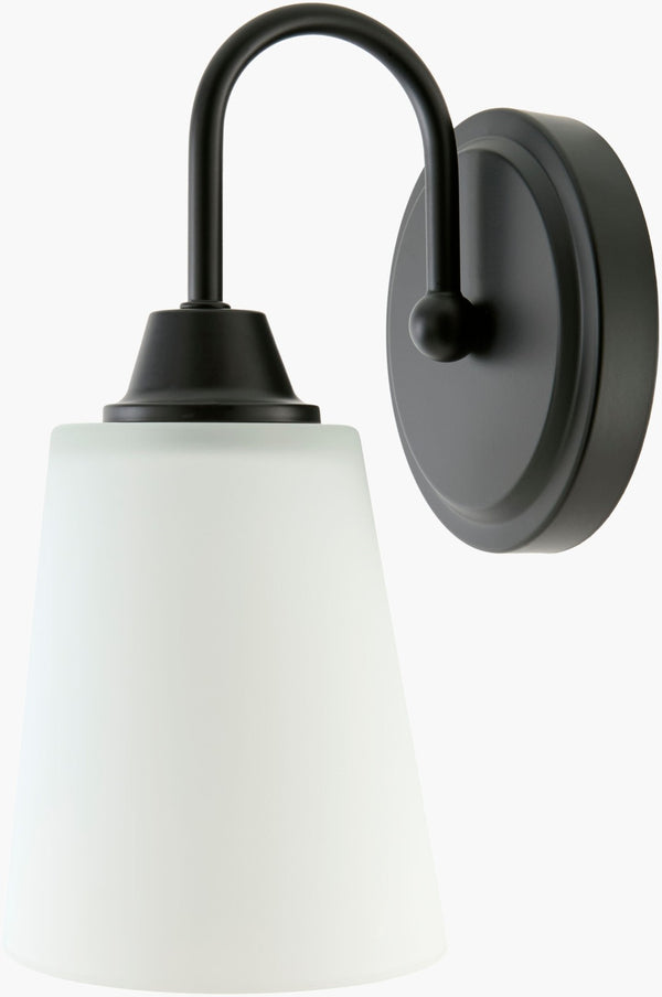 Livabliss Yueva Metal Glass Wall Sconce Minimalist Geometric Light for Hallway or Bedroom YUEV-057