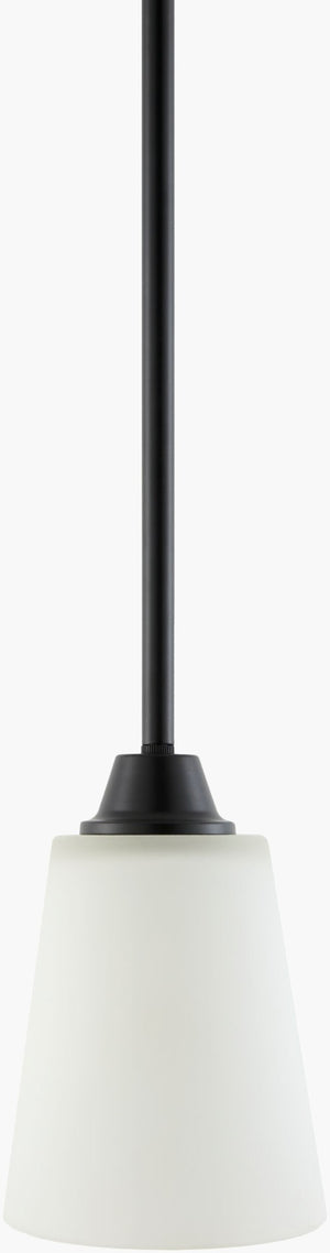 Livabliss Yueva Metal and Glass Pendant Light Minimalist Modern Fixture for Kitchen or Dining YUEV-089
