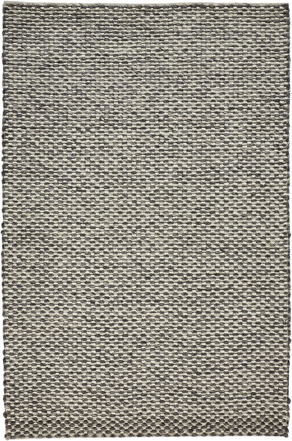 Feizy Rugs Berkeley Handwoven Wool Rug – Earthy Elegance For Casual Comfort In Any Design Space, Easy Care Gray,Ivory Wool 6790812fgry000g99